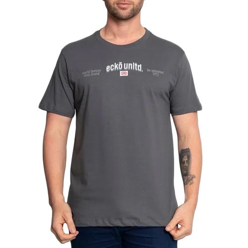 Camiseta Masculina Ecko Minimals CINZA-EK512- -1-